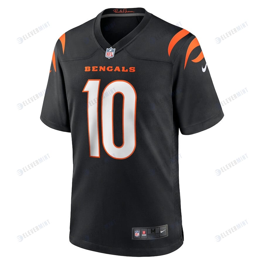Kevin Huber 10 Cincinnati Bengals Game Jersey - Black