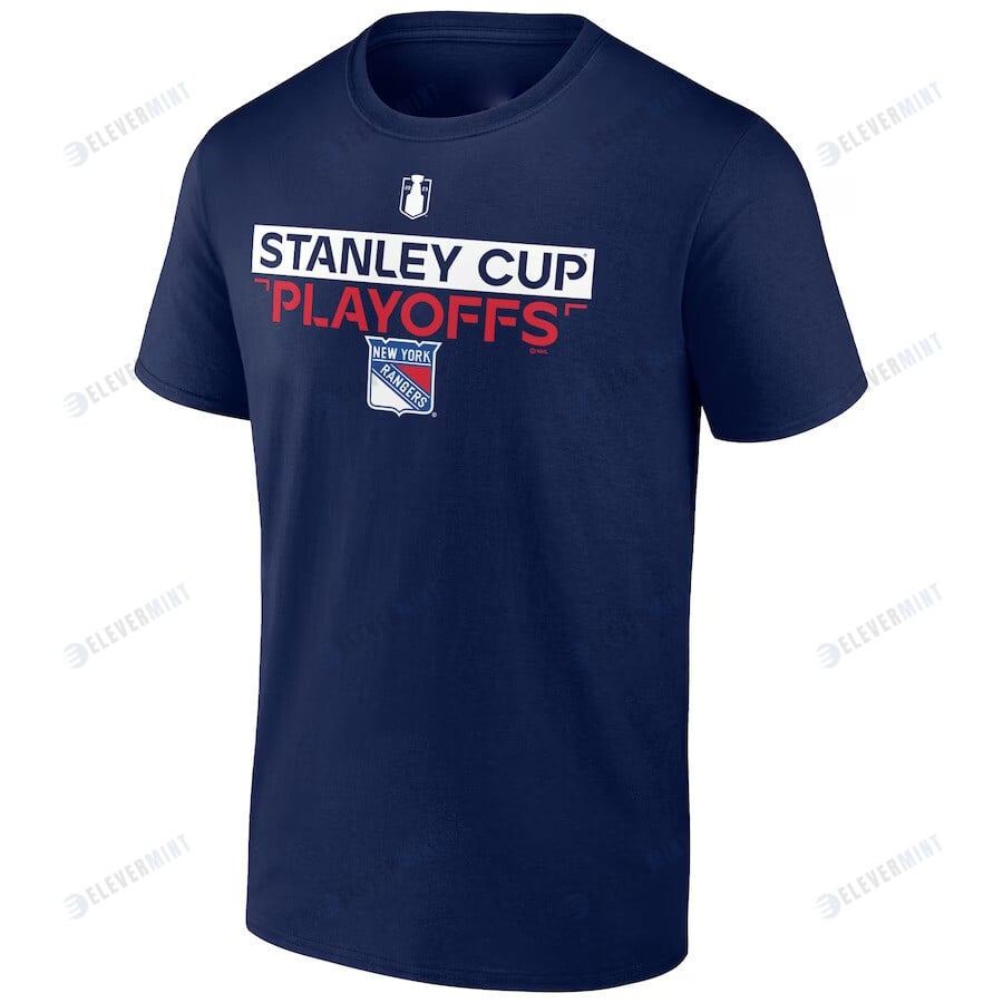 New York Rangers 2023 Stanley Cup Playoffs T-Shirt - Navy