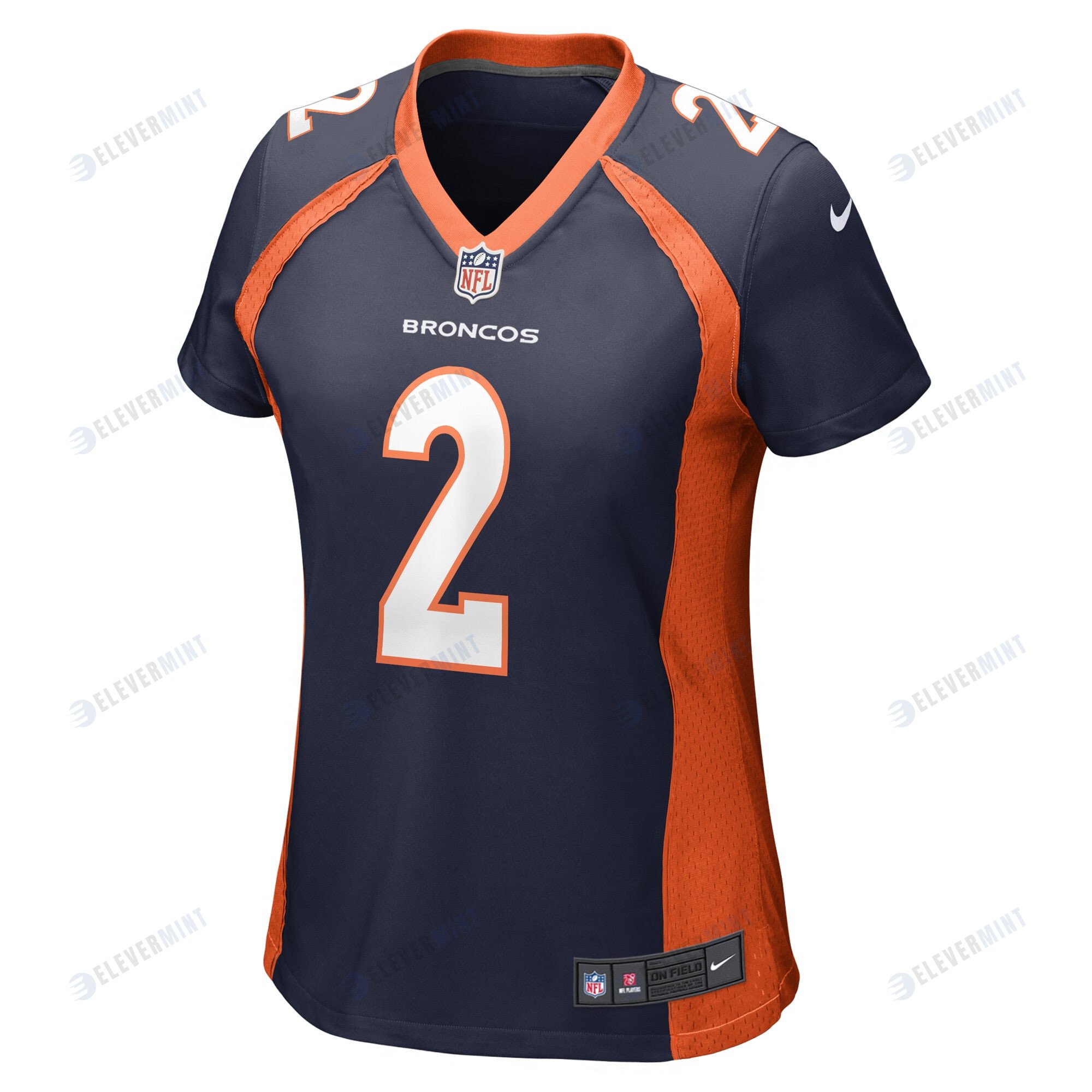 Patrick Surtain II 2 Denver Broncos Women's Home Game Jersey - Navy