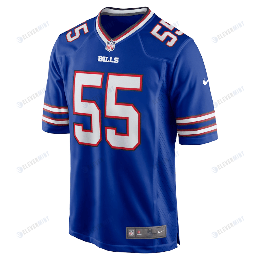 Boogie Basham Buffalo Bills Game Jersey - Royal