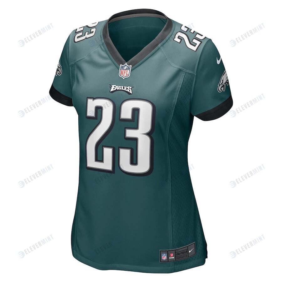 Rashaad Penny 23 Philadelphia Eagles Game Women Jersey - Midnight Green