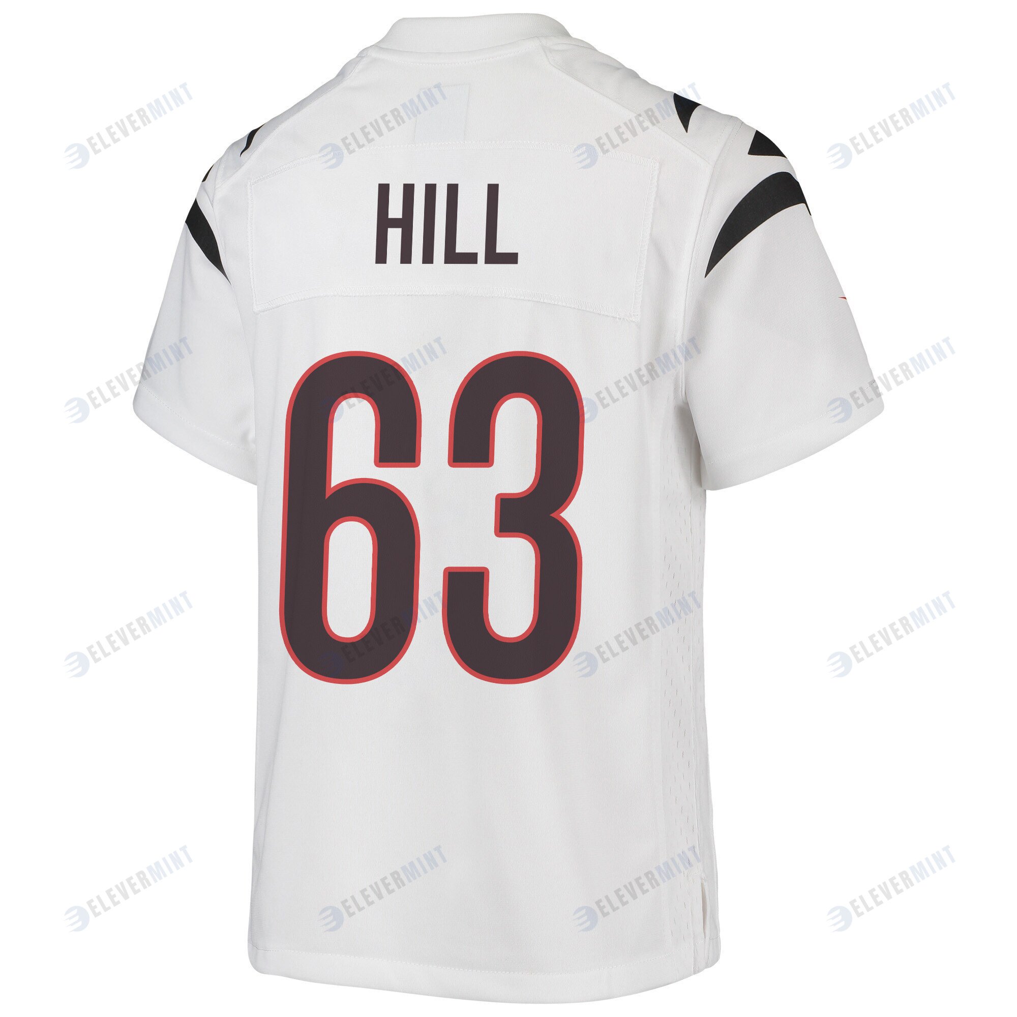 Trey Hill 63 Cincinnati Bengals Super Bowl LVII Champions Youth Game Jersey - White