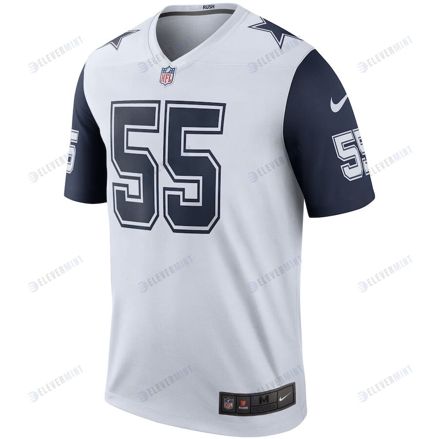 Leighton Vander Esch 55 Dallas Cowboys Color Rush Legend Player Jersey - White