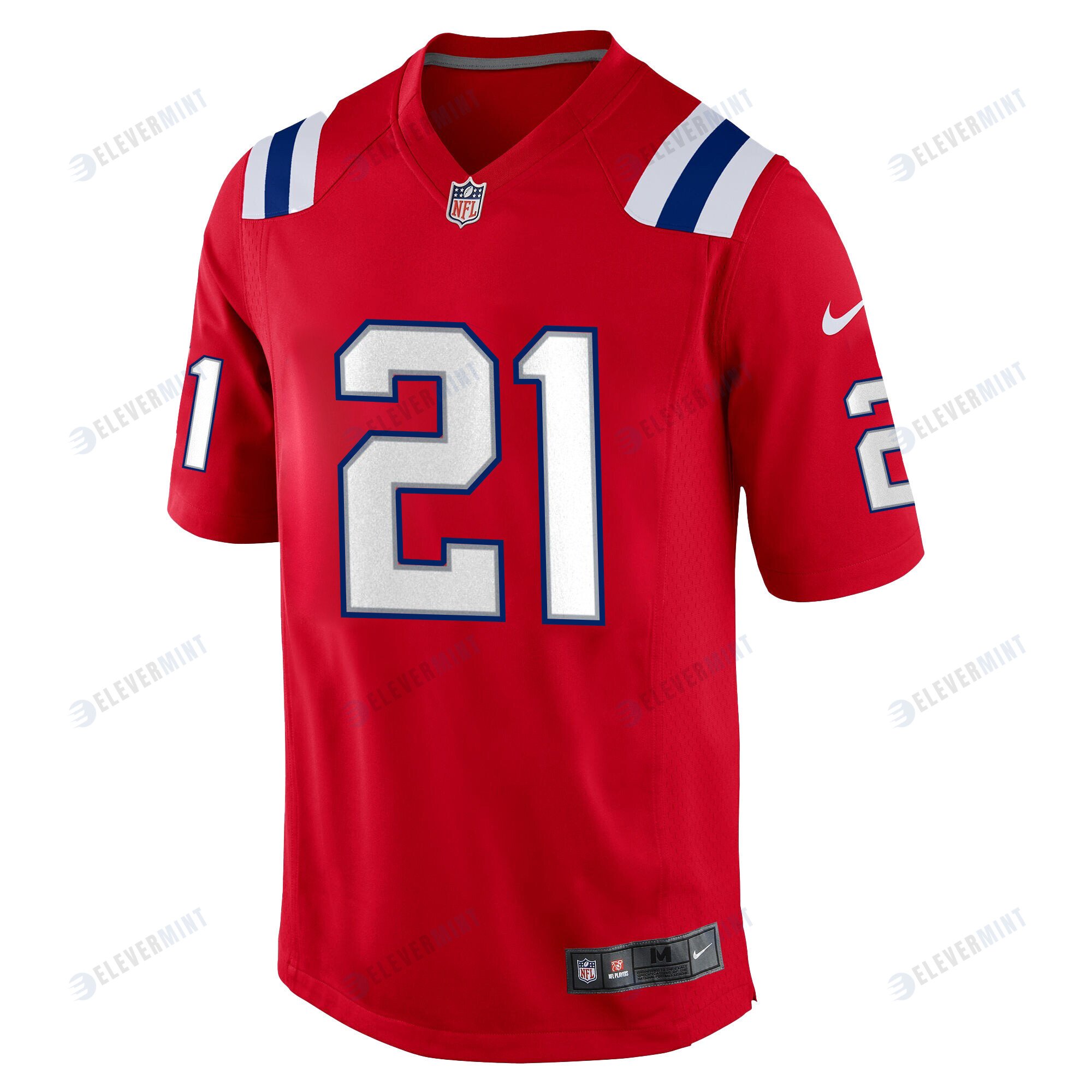 Malcolm Butler 21 New England Patriots Alternate Game Men Jersey - Red Jersey