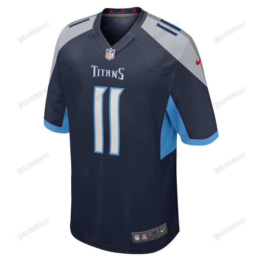 Caleb Shudak Tennessee Titans Game Player Jersey - Navy