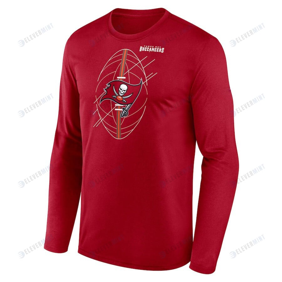 Tampa Bay Buccaneers Legend Icon Long Sleeve T-Shirt - Red