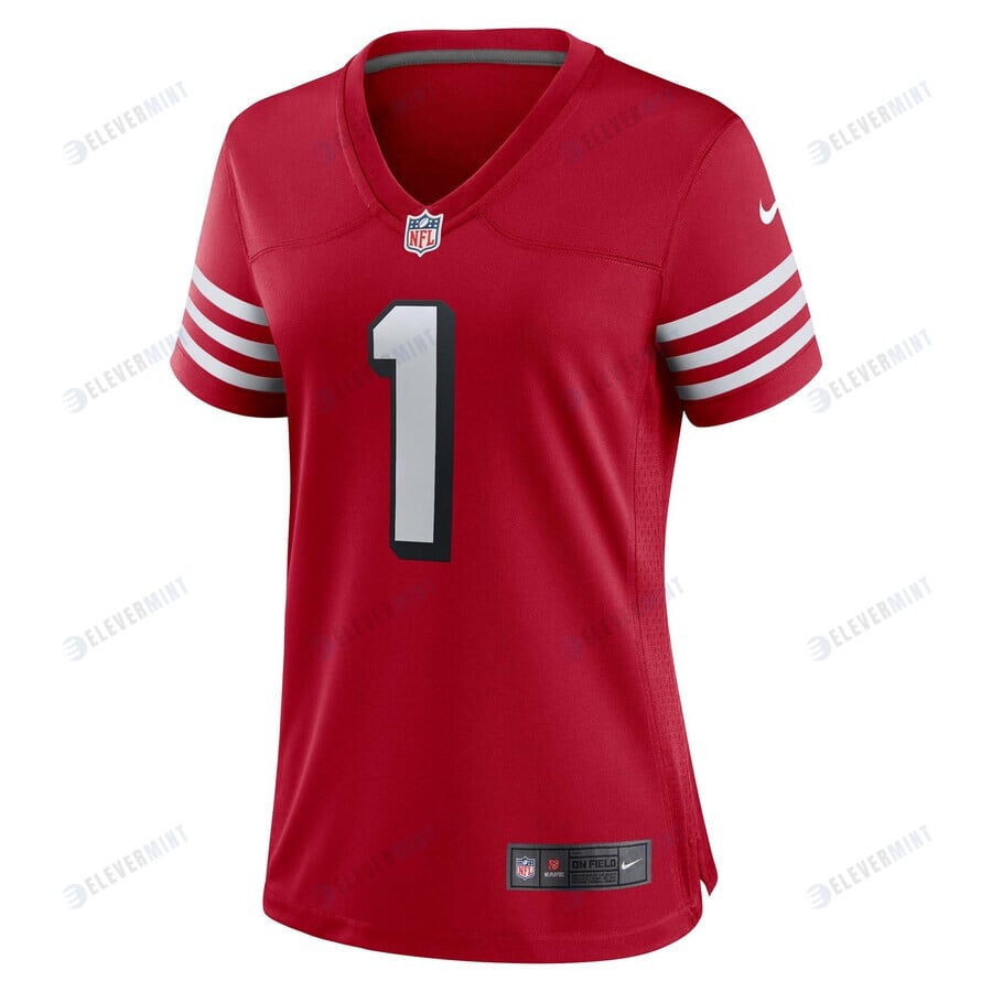 Jimmie Ward San Francisco 49ers Women's Alternate Game Jersey - Scarlet