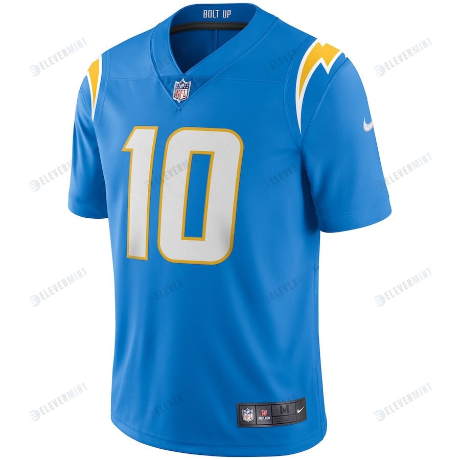 Justin Herbert 10 Los Angeles Chargers Vapor Limited Jersey - Powder Blue