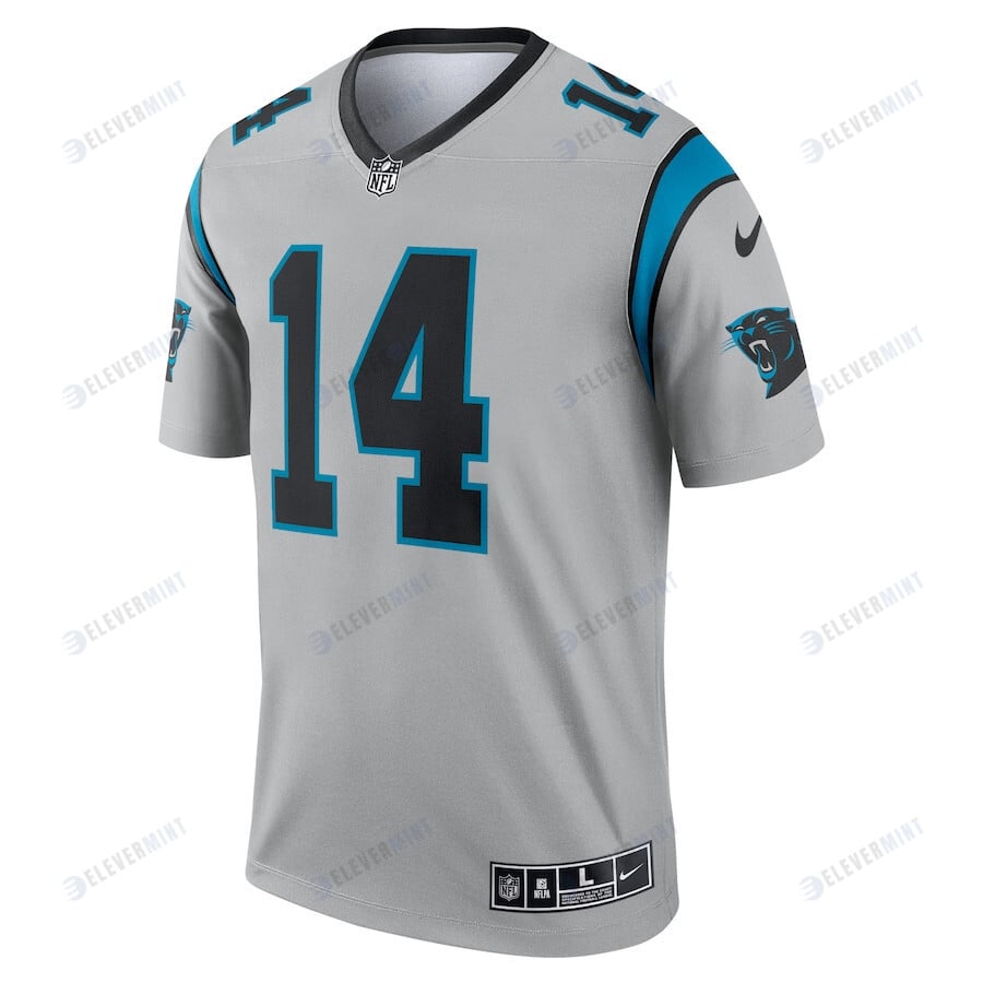Sam Darnold Carolina Panthers Inverted Legend Jersey - Silver