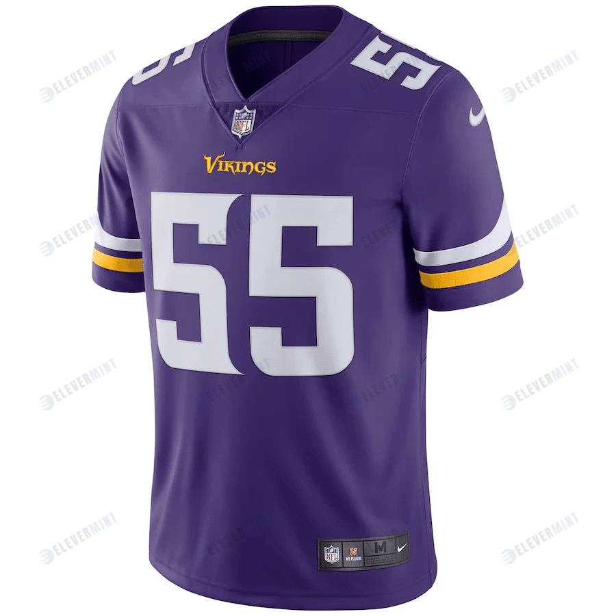 Anthony Barr 55 Minnesota Vikings Vapor Untouchable Limited Player Jersey - Purple