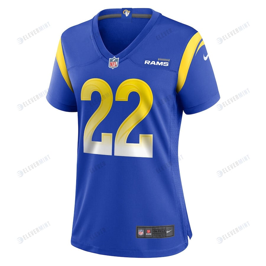 Michael Ojemudia 22 Los Angeles Rams Women Game Jersey - Royal