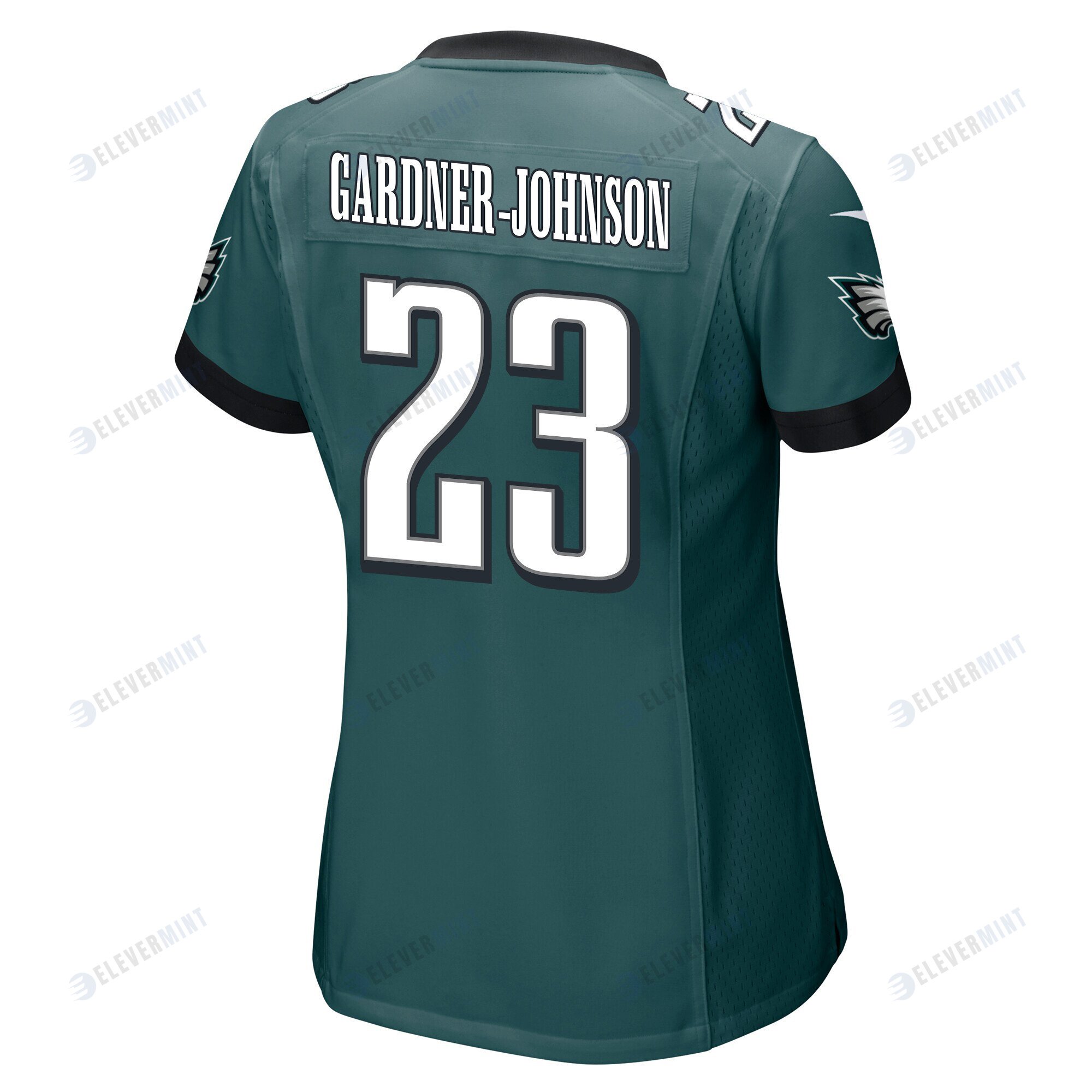 C.J. Gardner-Johnson 23 Philadelphia Eagles Super Bowl LVII Champions Women Game Jersey - Midnight Green