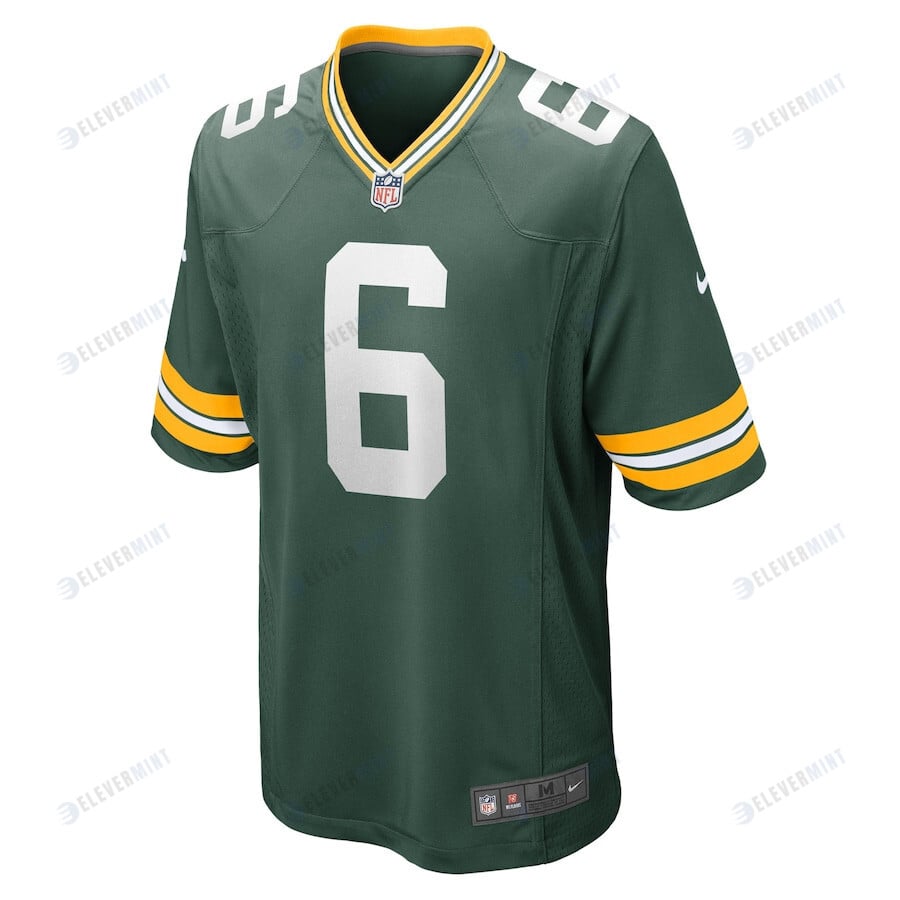 Dallin Leavitt Green Bay Packers Game Player Jersey - Green