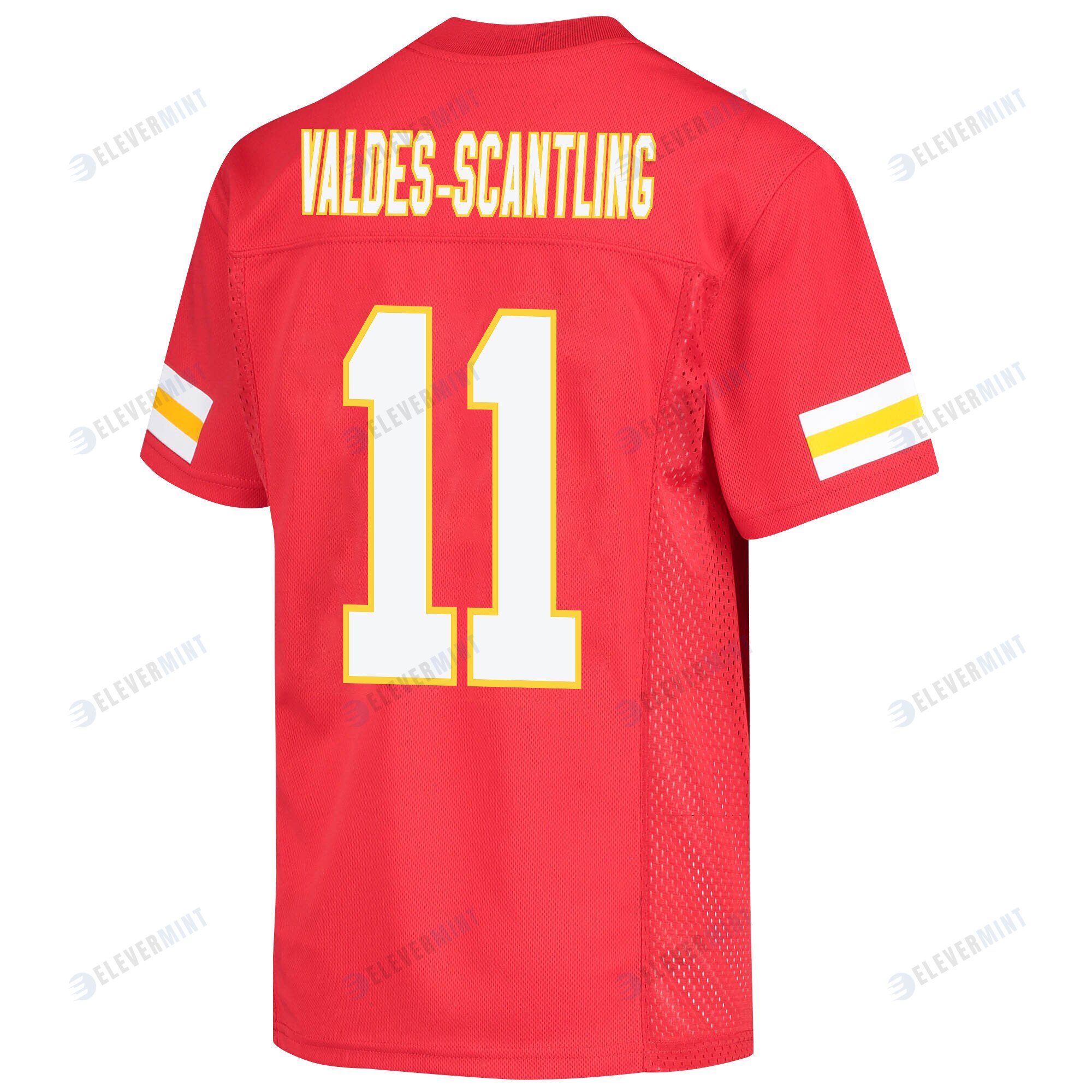 Marquez Valdes-Scantling 11 Kansas City Chiefs Super Bowl LVII Champions 3 Stars Youth Game Jersey - Red