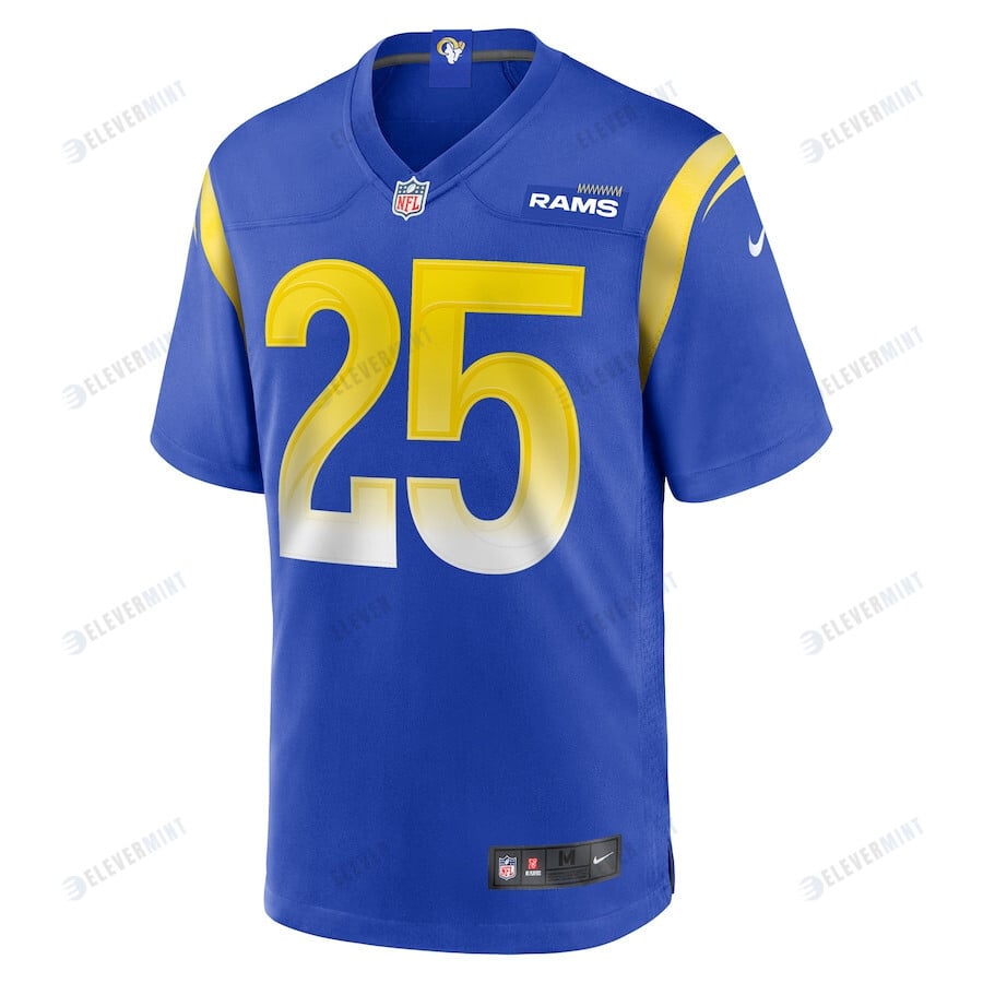 Trey Ragas Los Angeles Rams Game Player Jersey - Royal