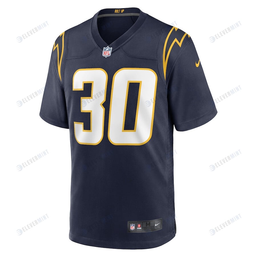 Austin Ekeler 30 Los Angeles Chargers Game Jersey - Navy