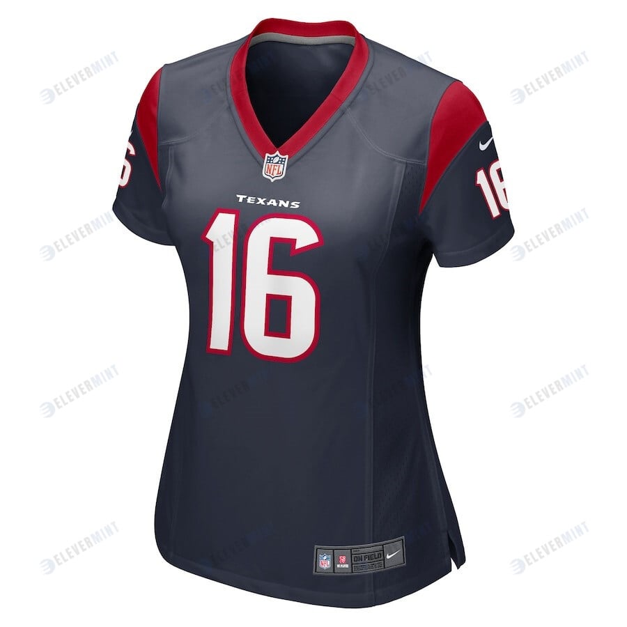 E.J. Perry 16 Houston Texans Women's Game Player Jersey - Navy