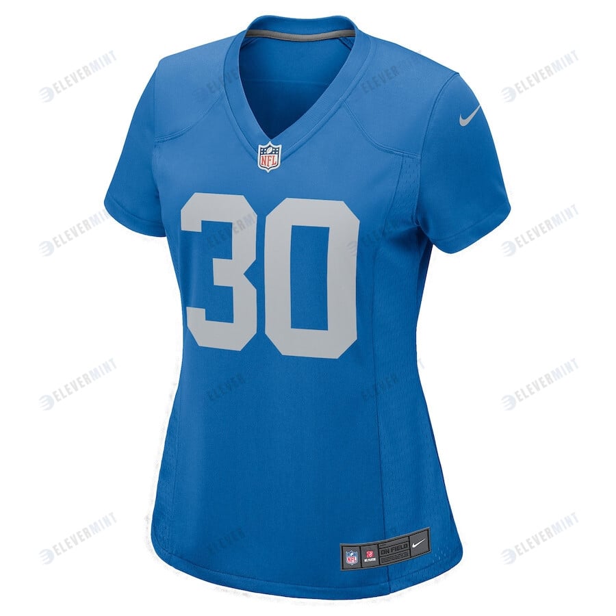 Jamaal Williams Detroit Lions Women's Player Game Jersey - Blue