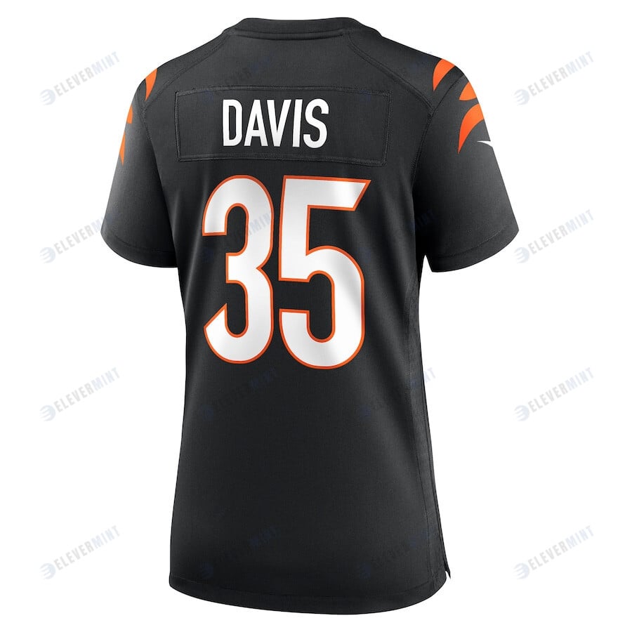 Jalen Davis Cincinnati Bengals Women's Game Player Jersey - Black
