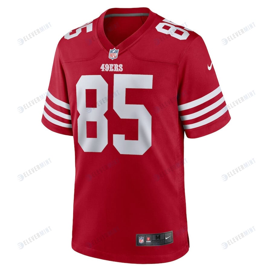 George Kittle 85 San Francisco 49ers Player Game Jersey - Scarlet