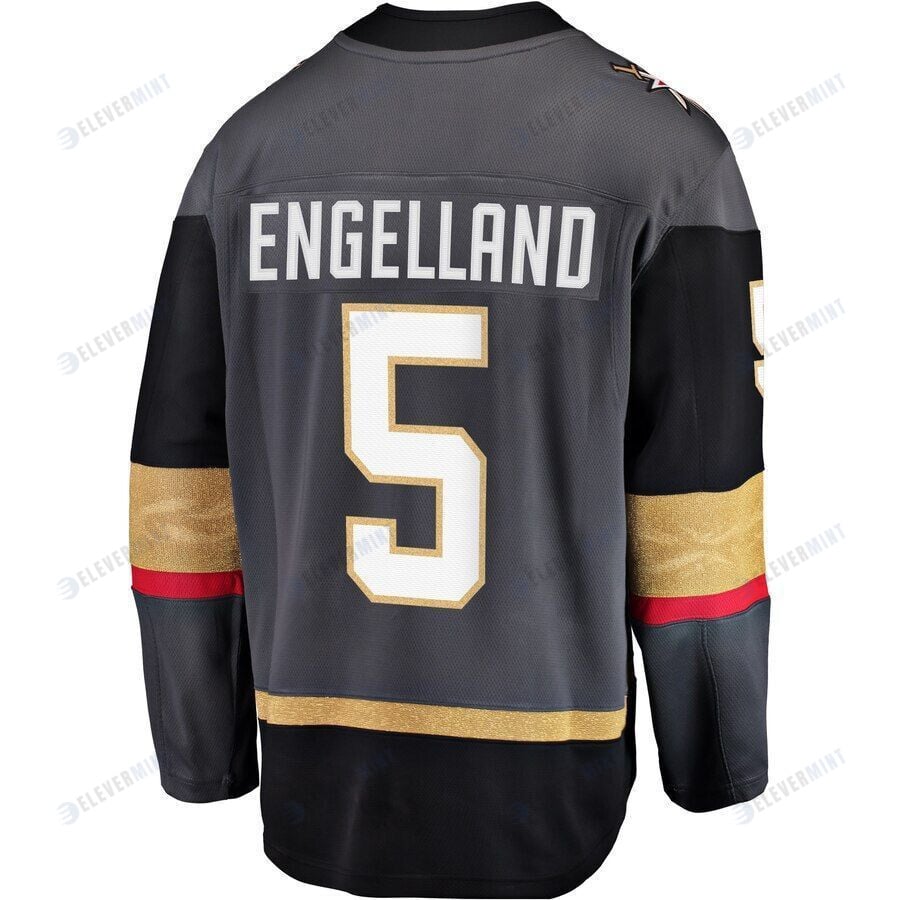 Deryk Engelland Vegas Golden Knights Breakaway Player Jersey - Black