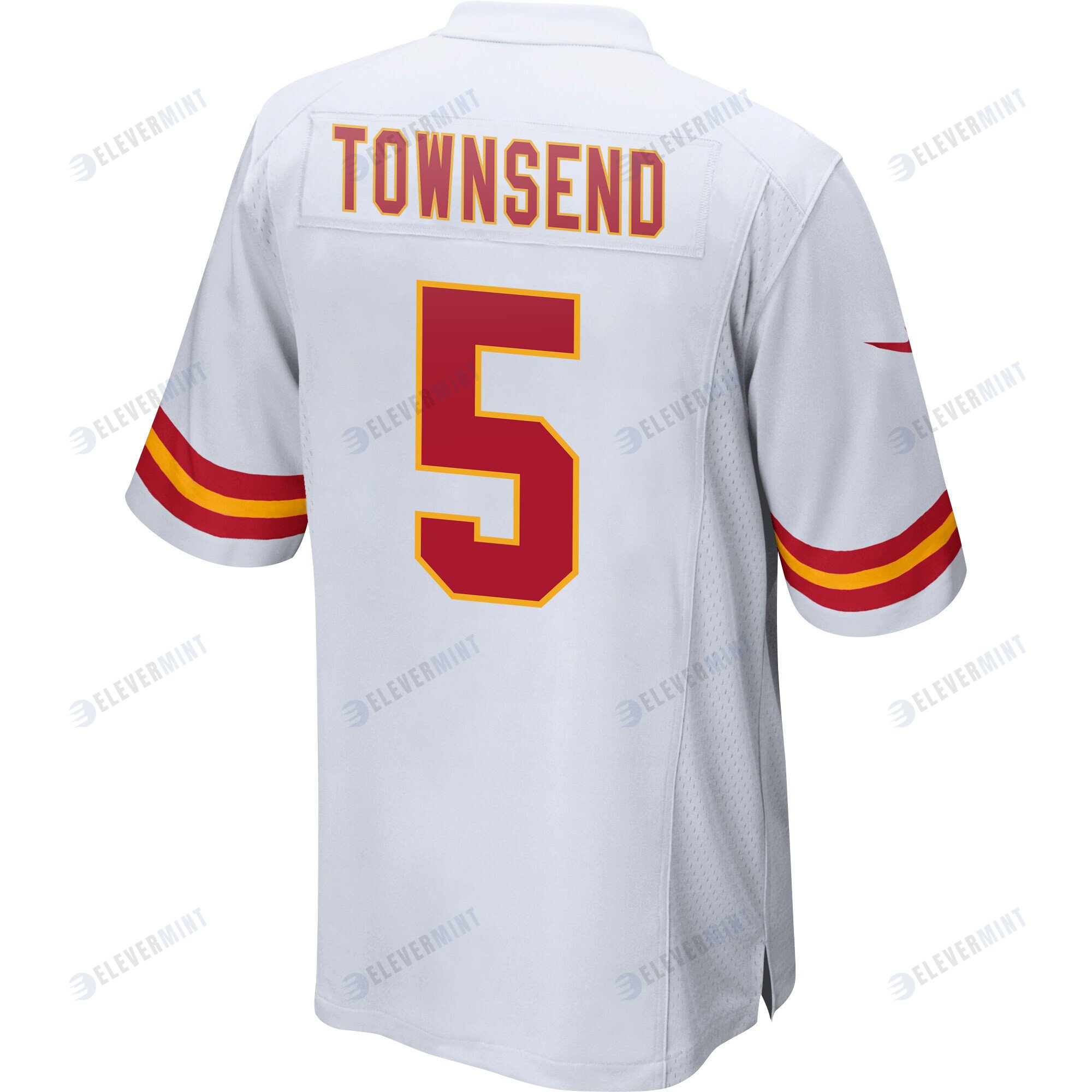 Tommy Townsend 5 Kansas City Chiefs Super Bowl LVII Champions Men Game Jersey - White