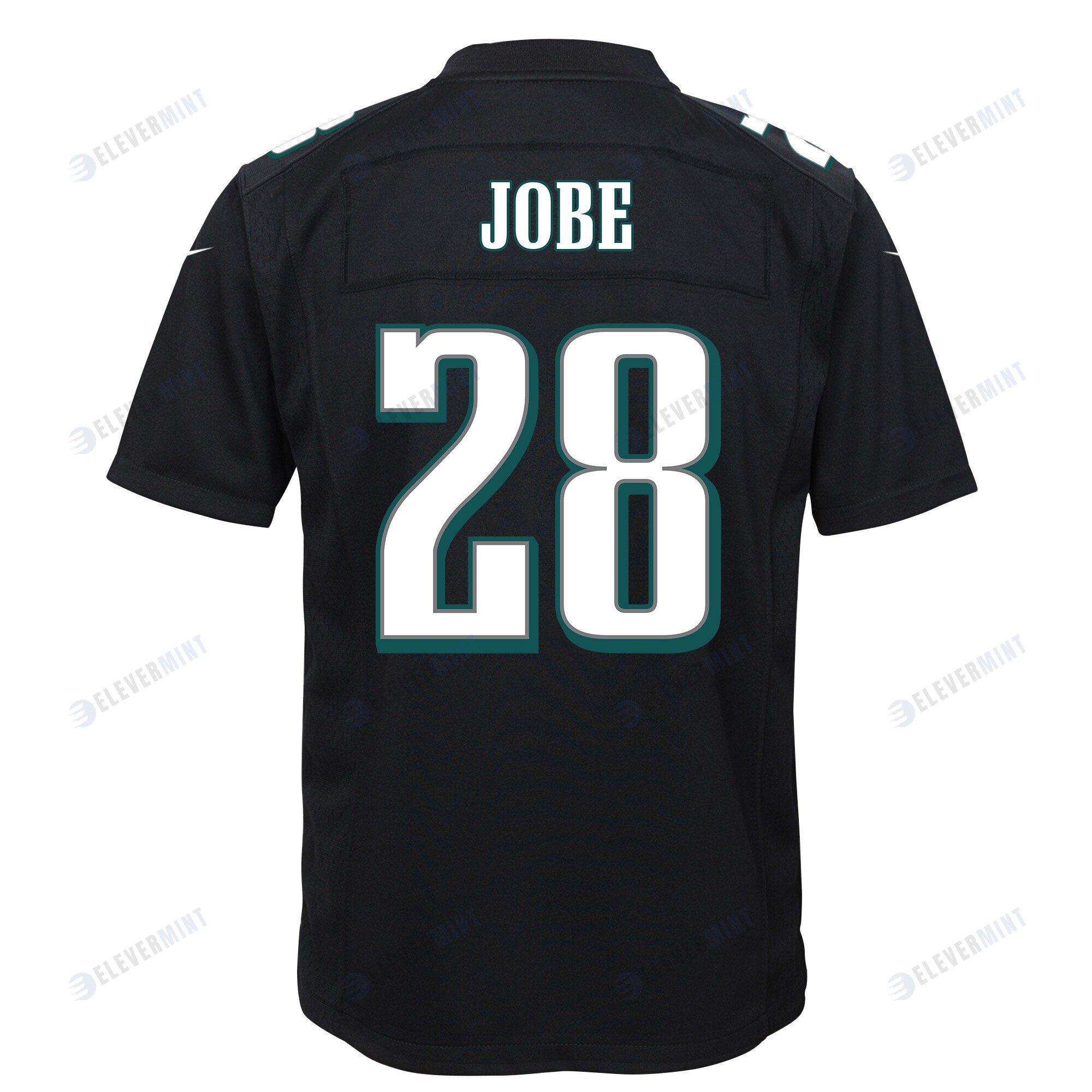 Josh Jobe 28 Philadelphia Eagles Super Bowl LVII Champions 2 Stars Youth Game Jersey - Black