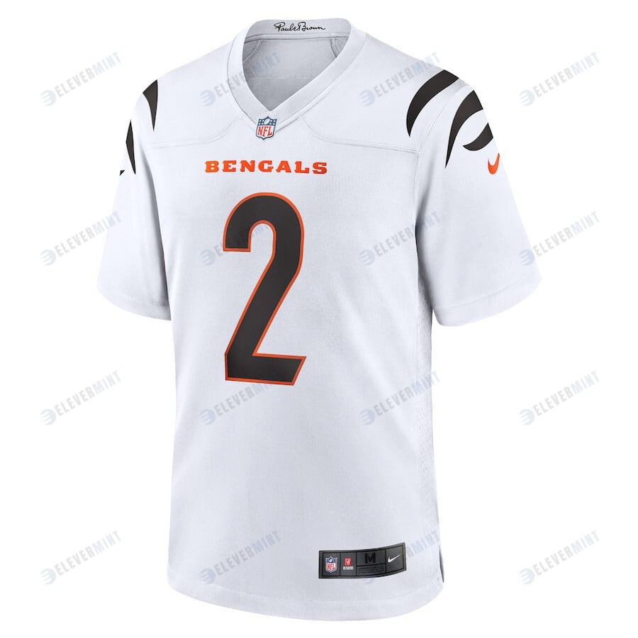 Evan McPherson 2 Cincinnati Bengals Game Player Jersey - White