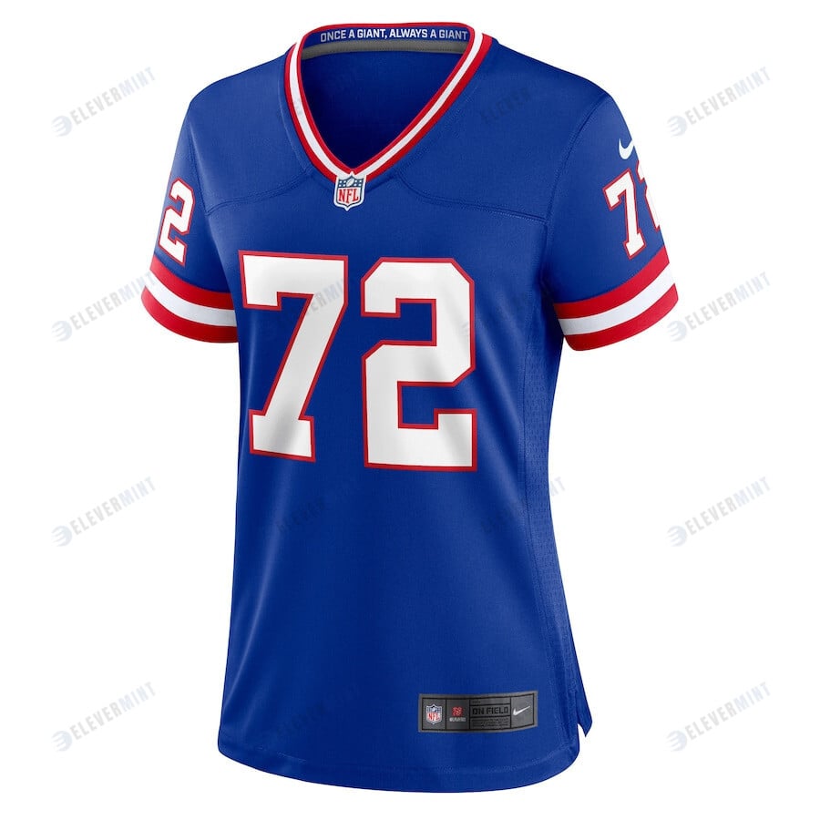 Osi Umenyiora 72 New York Giants Women's Classic Retired Player Game Jersey - Royal