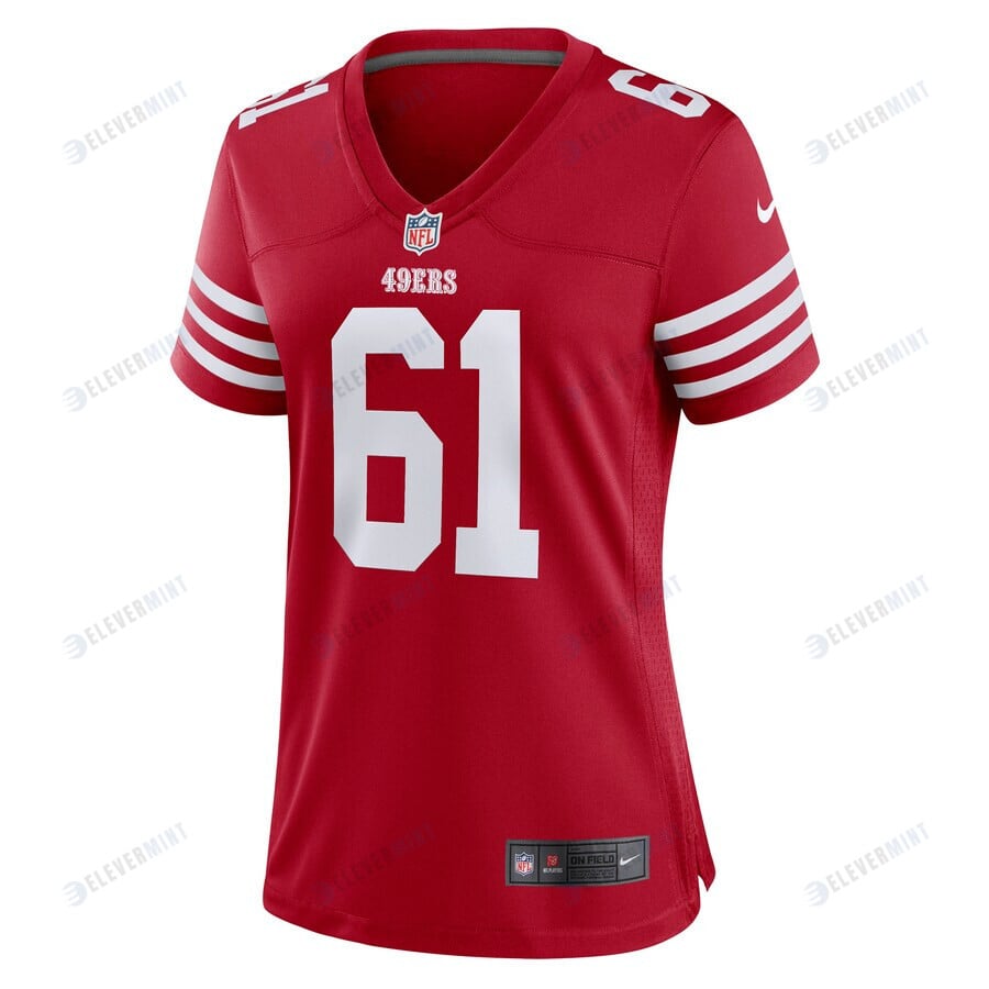 Blake Hance San Francisco 49ers Women's Game Player Jersey - Scarlet