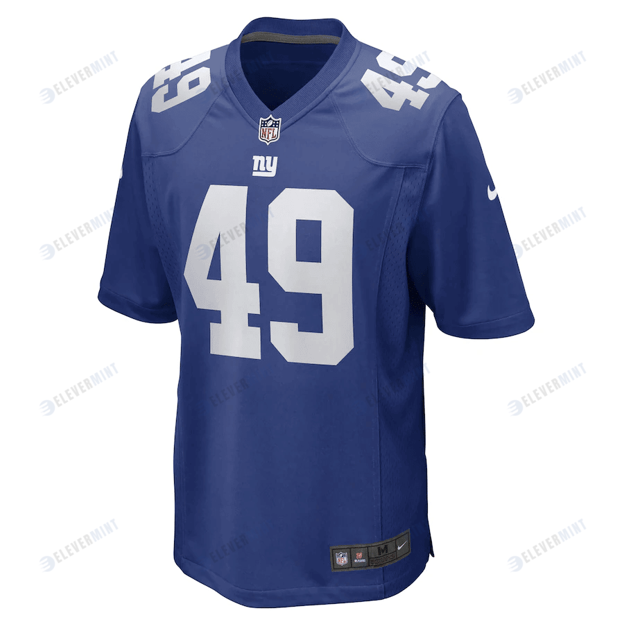 Tomon Fox New York Giants Game Player Jersey - Royal