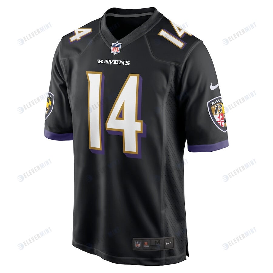 Kyle Hamilton Baltimore Ravens 2022 NFL Draft First Round Pick Game Jersey - Black