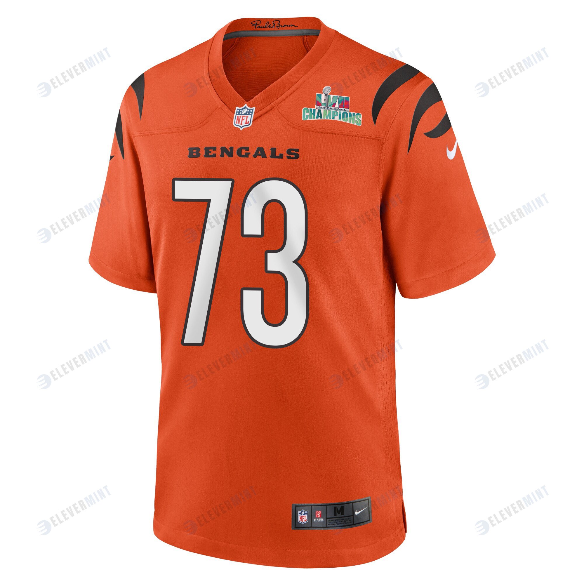 Jonah Williams 73 Cincinnati Bengals Super Bowl LVII Champions Men Alternate Game Jersey - Orange