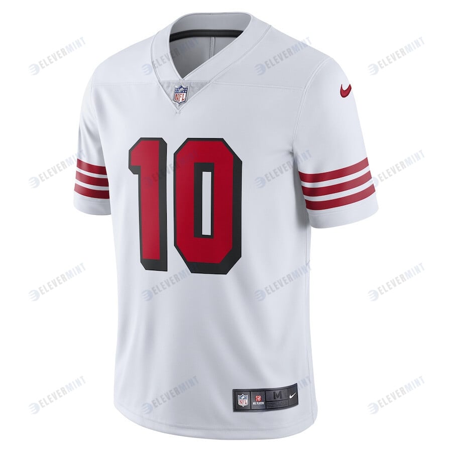 Jimmy Garoppolo 10 San Francisco 49ers Color Rush Vapor Untouchable Limited Player Jersey - White