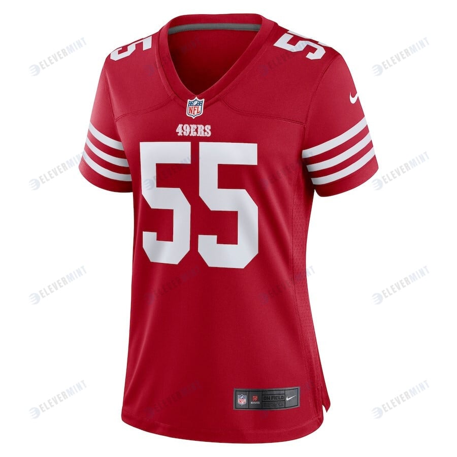 Jon Feliciano San Francisco 49ers Women's Player Game Jersey - Scarlet