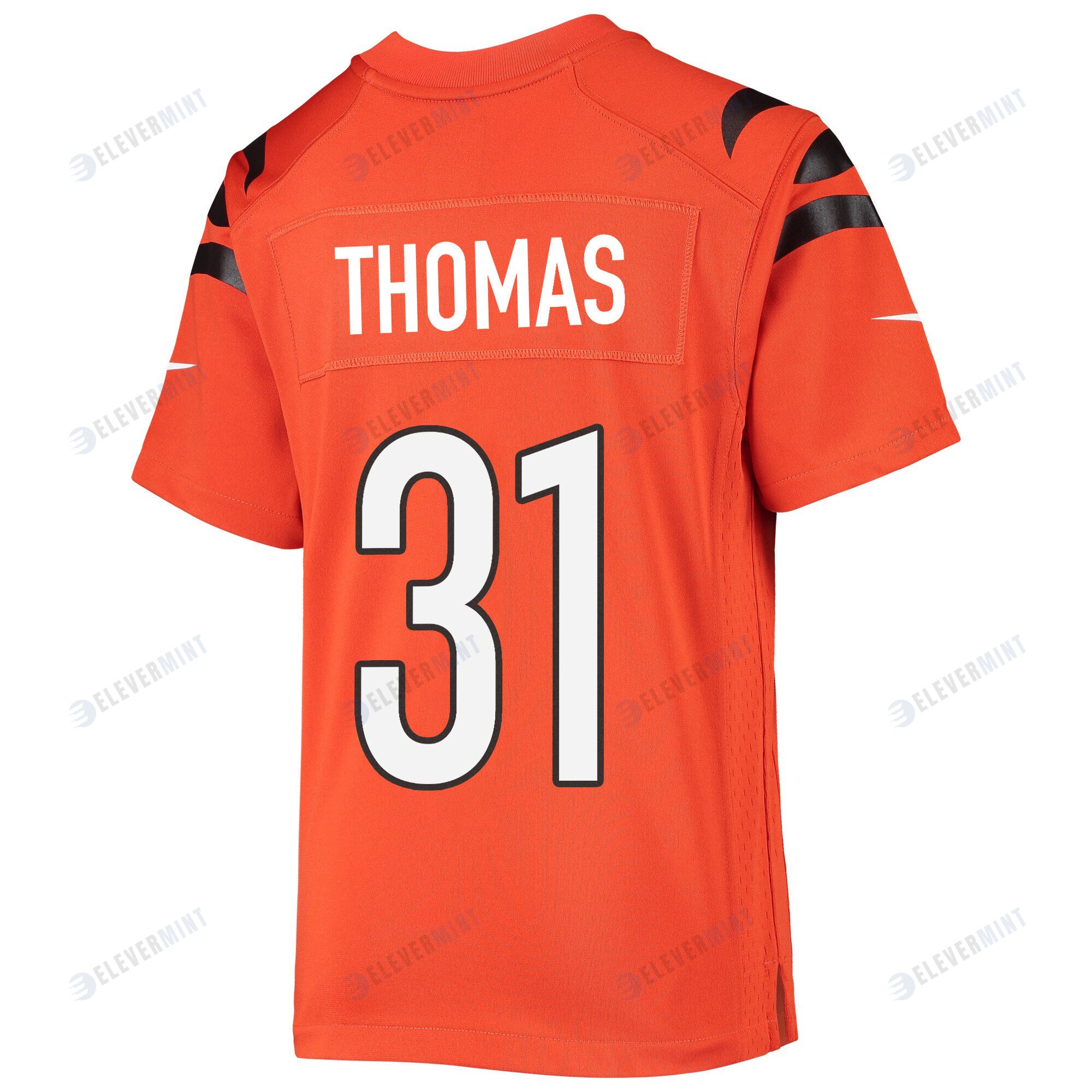 Michael Thomas 31 Cincinnati Bengals Super Bowl LVII Champions Youth Alternate Game Jersey - Orange