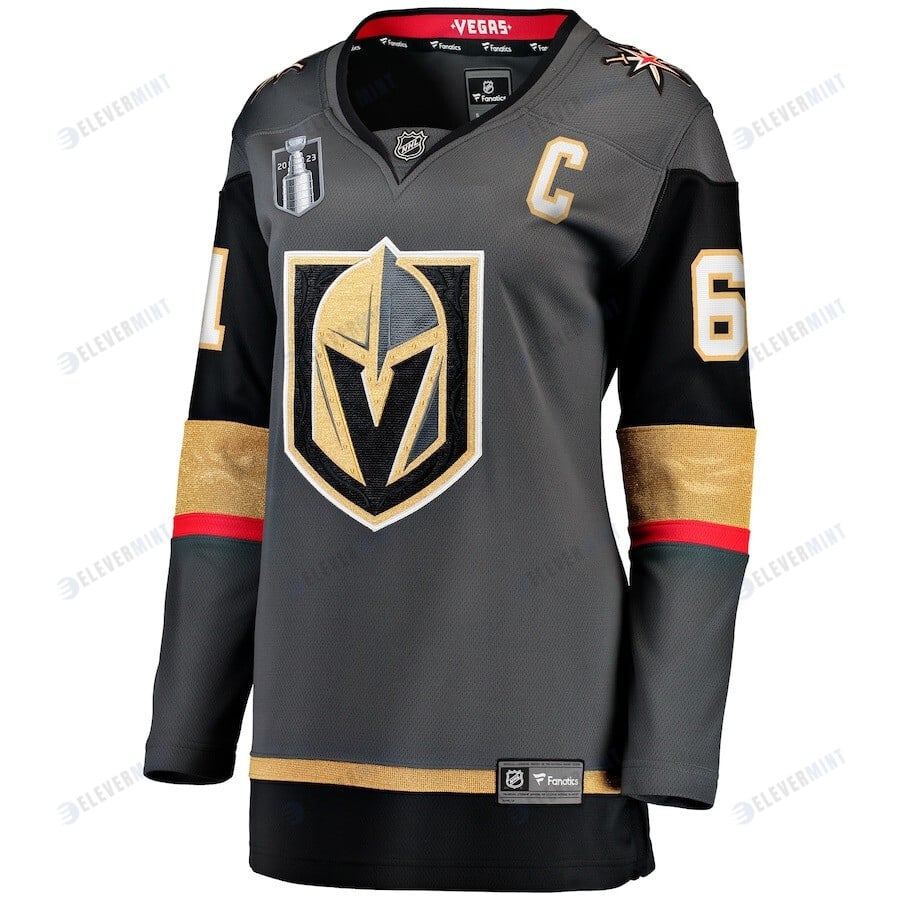 Mark Stone 61 Vegas Golden Knights Women's 2023 Stanley Cup Final Alternate Breakaway Player Jersey - Black