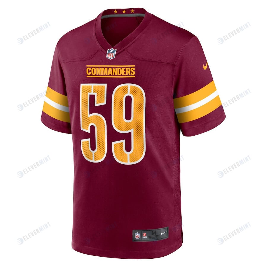 Jon Bostic Washington Commanders Game Player Jersey - Burgundy