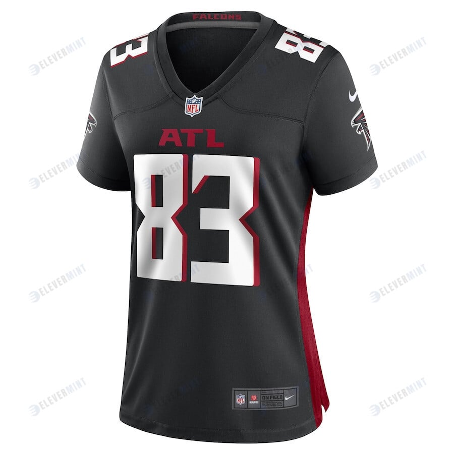 Jared Bernhardt Atlanta Falcons Women's Game Player Jersey - Black