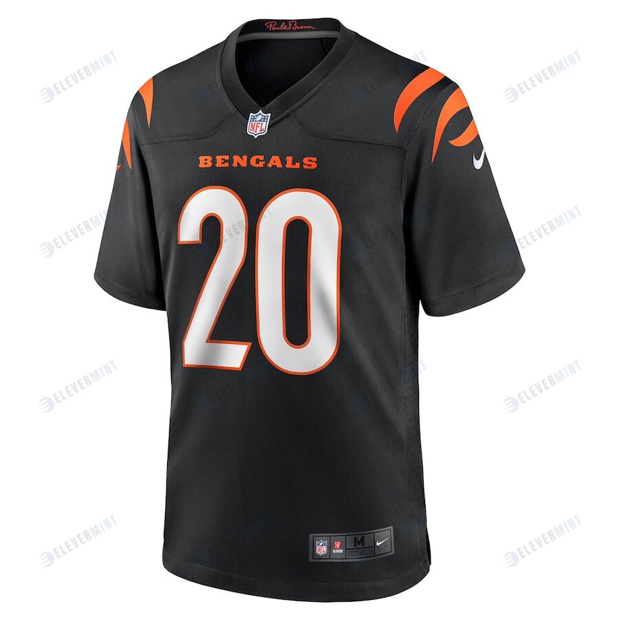 Eli Apple 20 Cincinnati Bengals Game Jersey - Black