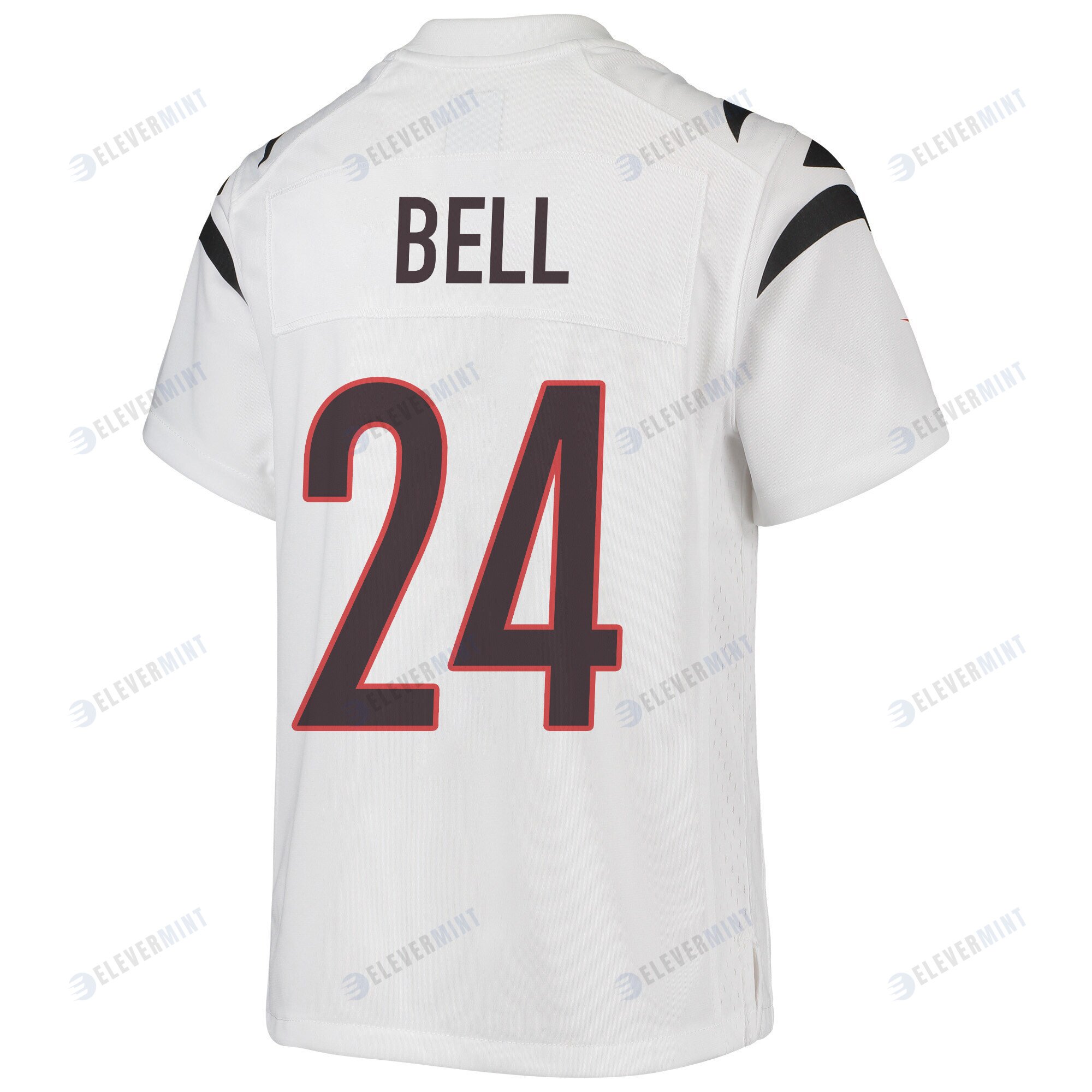 Vonn Bell 24 Cincinnati Bengals Super Bowl LVII Champions Youth Game Jersey - White