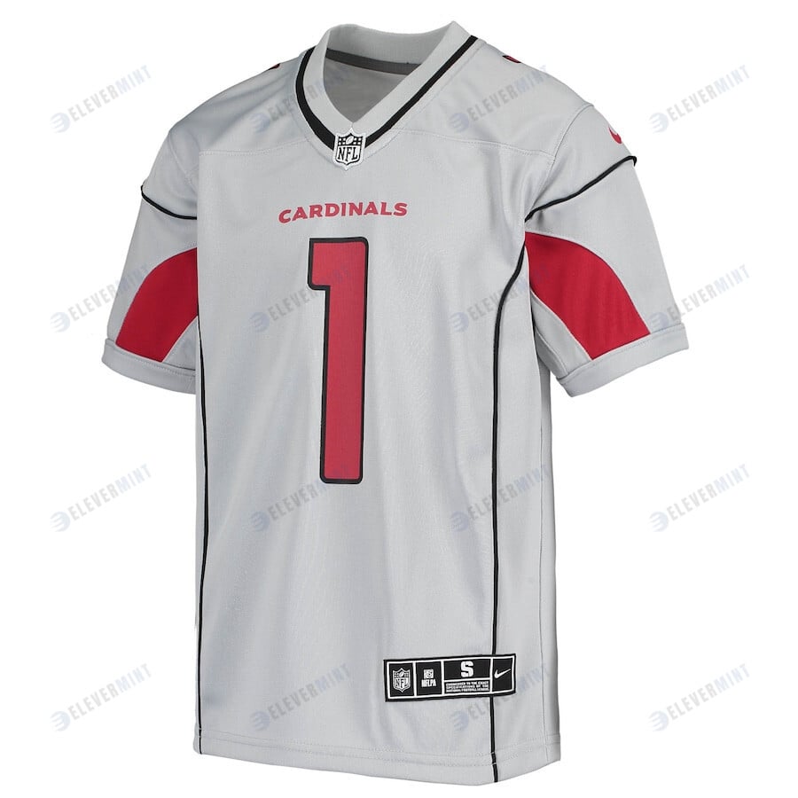 Kyler Murray Arizona Cardinals Youth Inverted Team Game Jersey - Silver