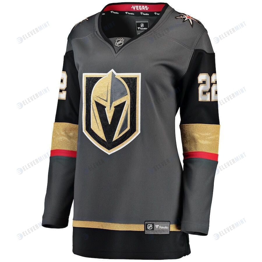 Nick Holden Vegas Golden Knights Women's Home Breakaway Player Jersey - Black