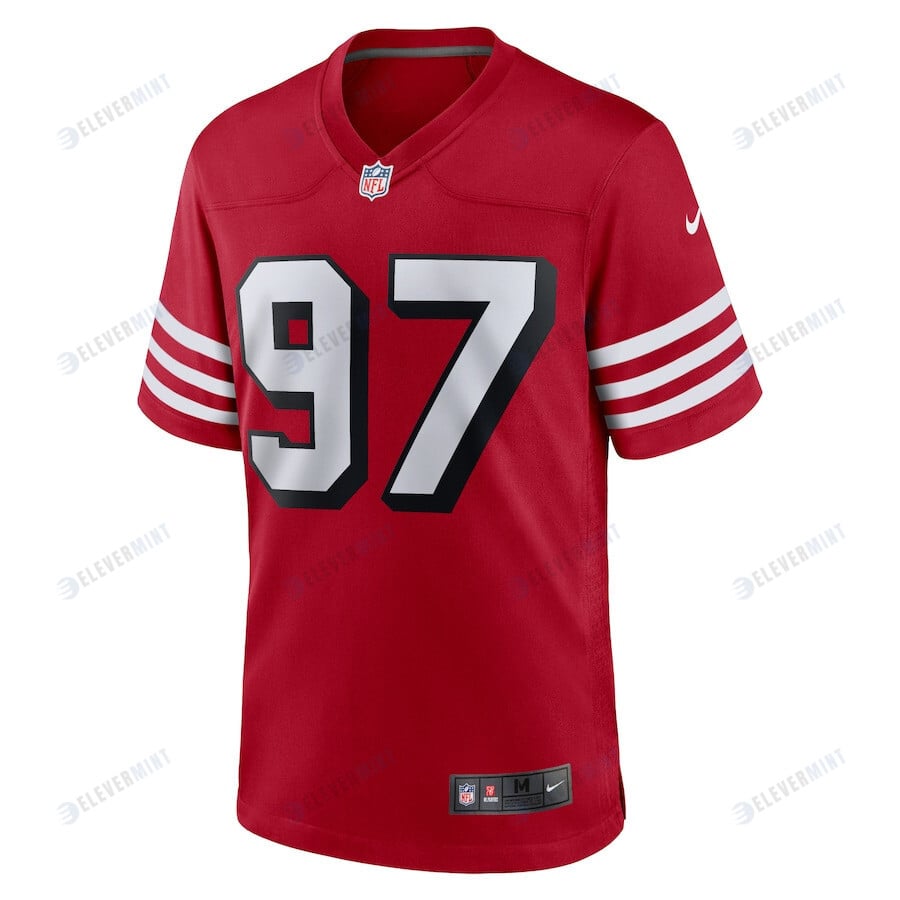 Nick Bosa 97 San Francisco 49ers Alternate Game Player Jersey - Scarlet