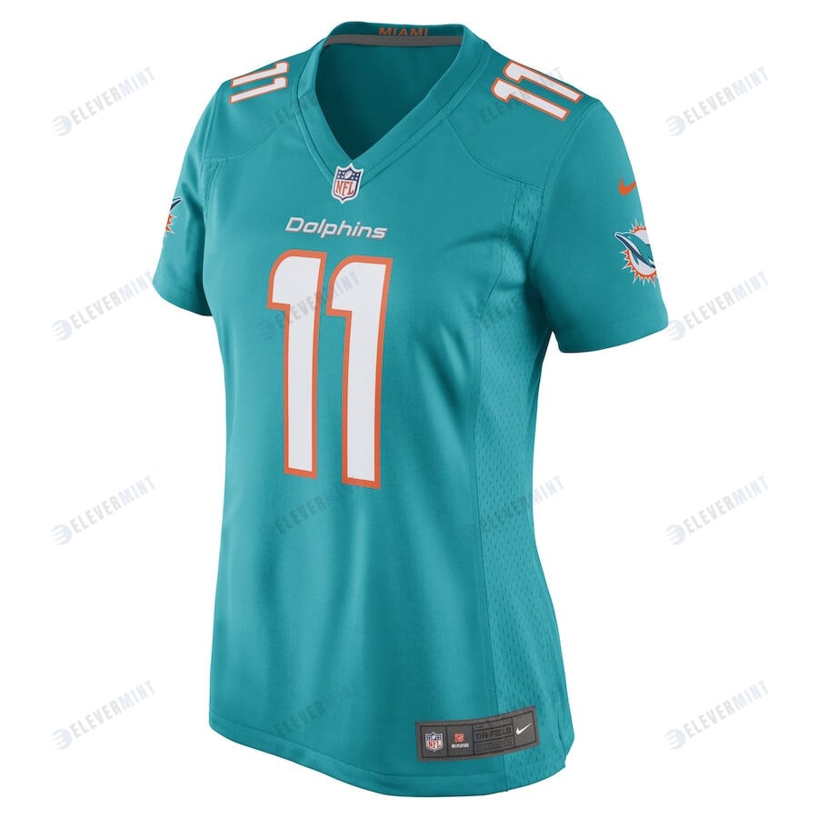Cedrick Wilson Jr. Miami Dolphins Women's Game Player Jersey - Aqua