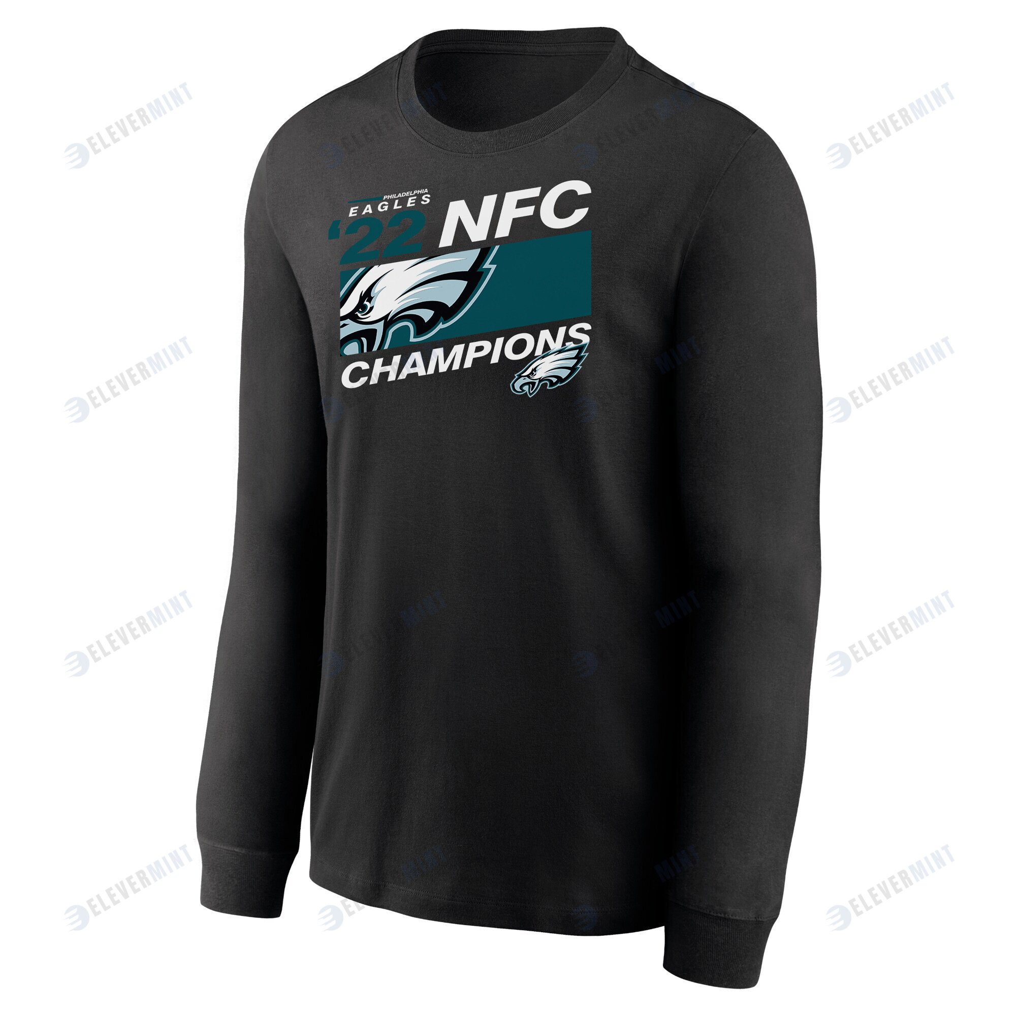Philadelphia Eagles NFC Champions Iconic Black Men Sweatshirt