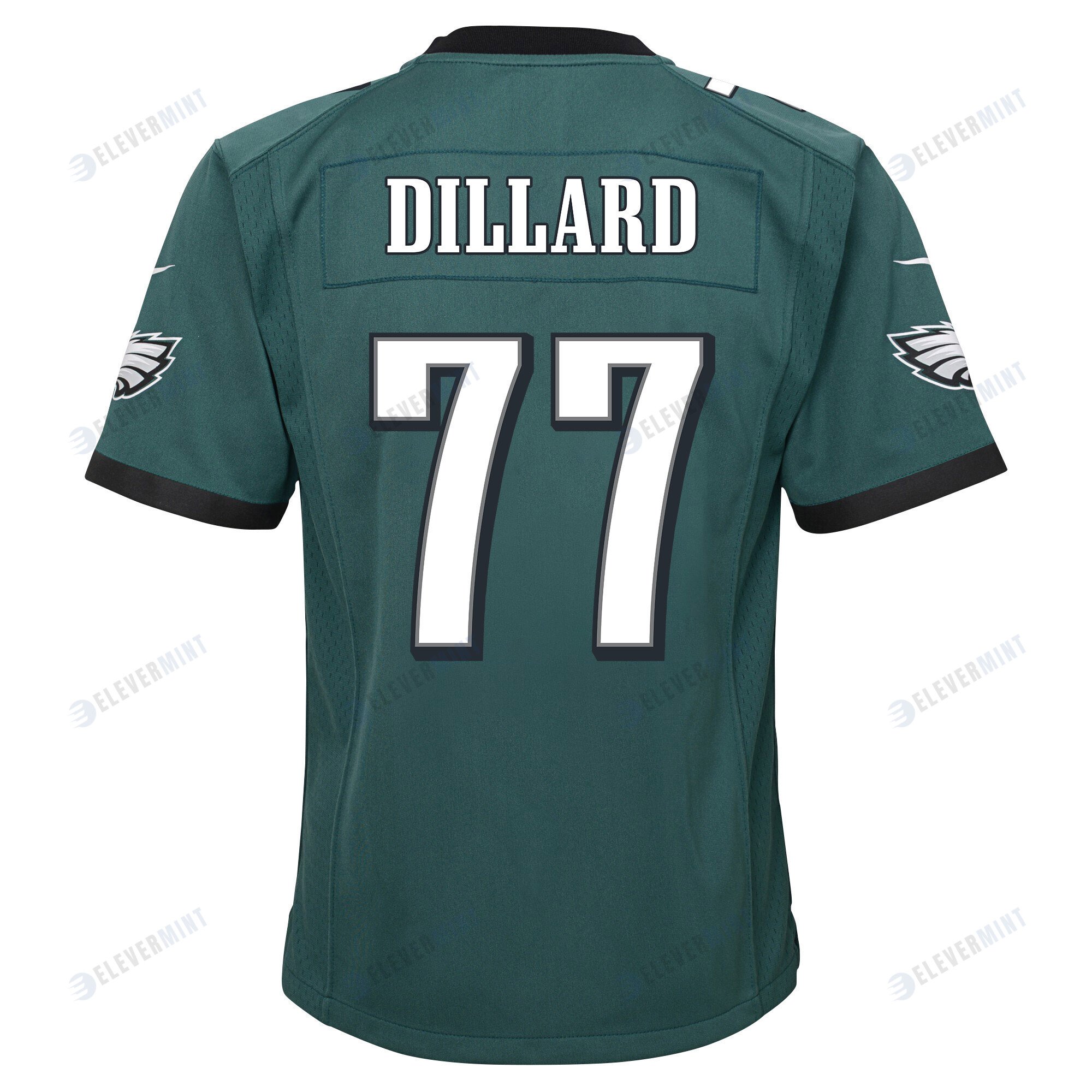 Andre Dillard 77 Philadelphia Eagles Super Bowl LVII Champions 2 Stars 2 Stars Youth Game Jersey - Black