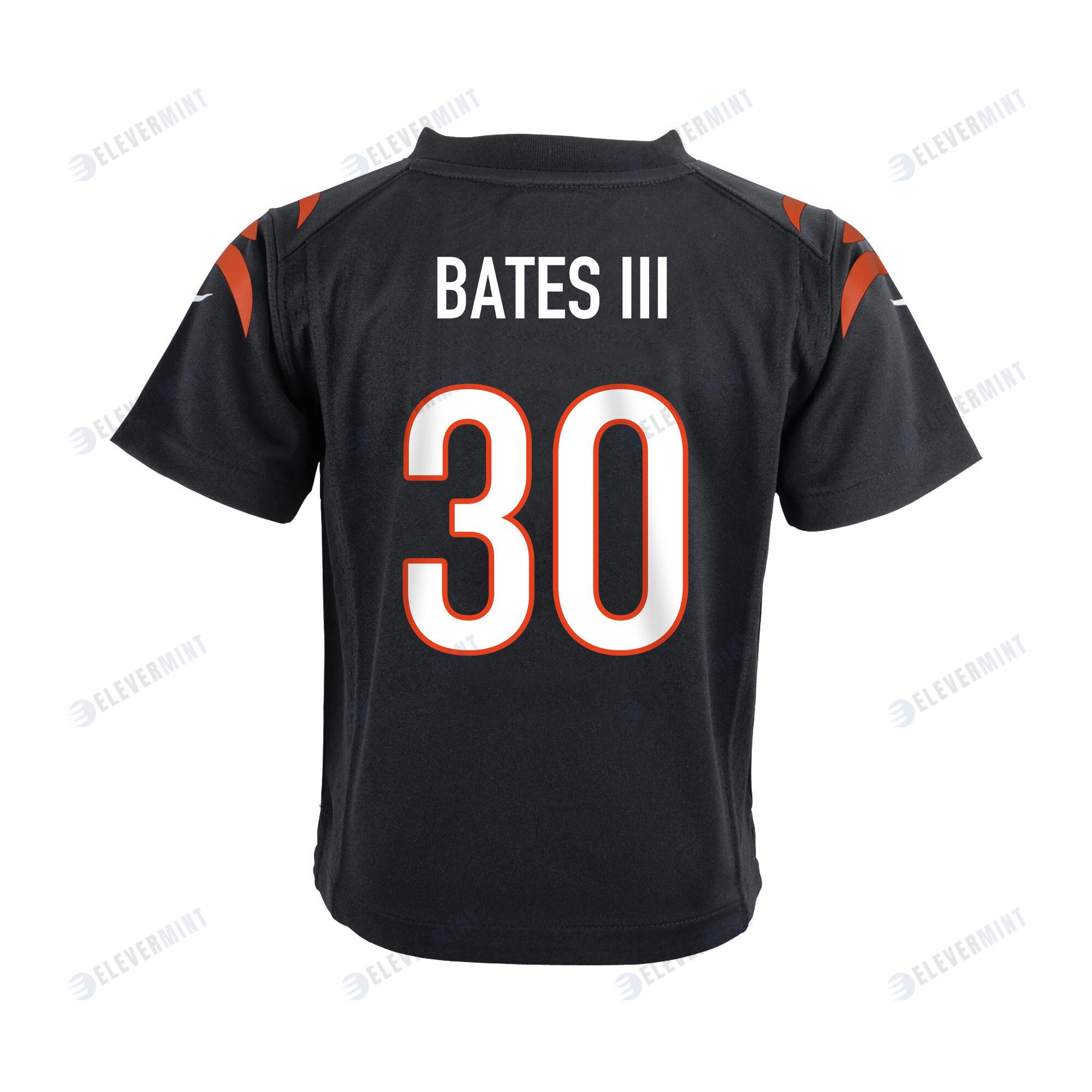Jessie Bates III 30 Cincinnati Bengals Super Bowl LVII Champions Youth Game Jersey - Black