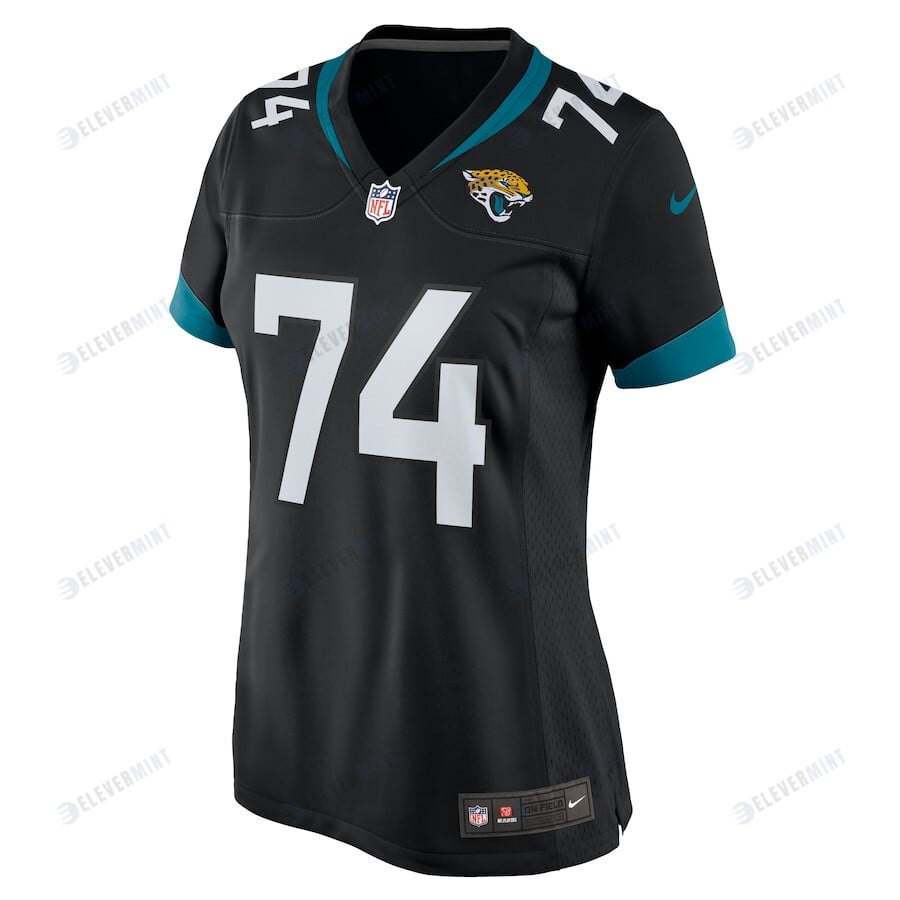 Cam Robinson 74 Jacksonville Jaguars Women's Game Jersey - Black