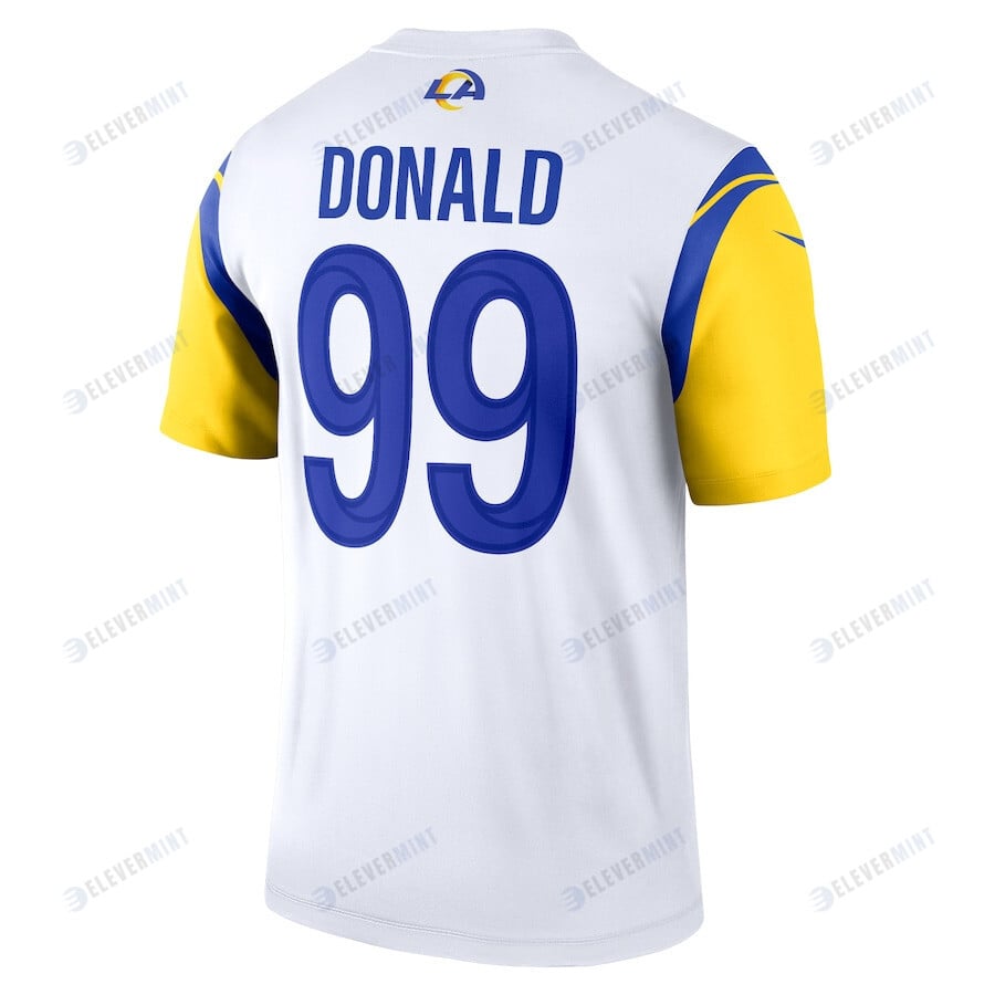 Aaron Donald 99 Los Angeles Rams Legend Jersey - White